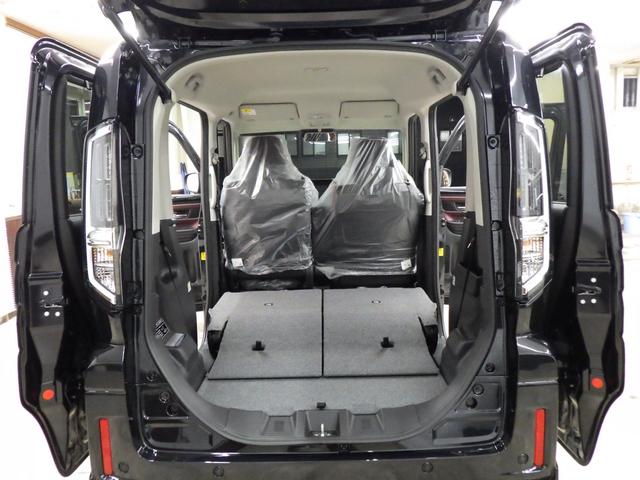 スペーシアカスタム ハイブリッドＧＳ　４ＷＤ　スズキセーフティサポート　左パワスラ　レーダークルーズ　Ｆ左右シートヒーター　ミラーヒーター　ＬＥＤヘッドライト　ＬＥＤフォグ　ロールサンシェード　純正１４インチＡＷ　ＥＳＰ　届出済未使用車（24枚目）