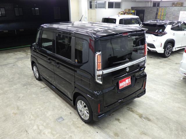 スペーシアカスタム ハイブリッドＧＳ　４ＷＤ　スズキセーフティサポート　左パワスラ　レーダークルーズ　Ｆ左右シートヒーター　ミラーヒーター　ＬＥＤヘッドライト　ＬＥＤフォグ　ロールサンシェード　純正１４インチＡＷ　ＥＳＰ　届出済未使用車（57枚目）