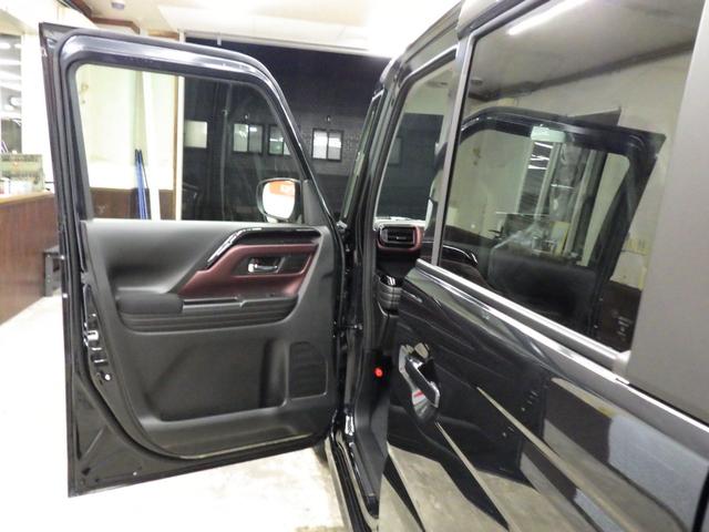 スペーシアカスタム ハイブリッドＧＳ　４ＷＤ　スズキセーフティサポート　左パワスラ　レーダークルーズ　Ｆ左右シートヒーター　ミラーヒーター　ＬＥＤヘッドライト　ＬＥＤフォグ　ロールサンシェード　純正１４インチＡＷ　ＥＳＰ　届出済未使用車（66枚目）