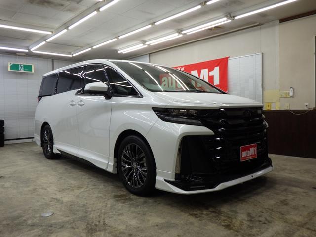 ヴェルファイアハイブリッド Z プレミア 4WD TSS 左右独立ムーンルーフ GRエアロパーツセット 14型ナビフルセグ パノラミックビューモニター 13.2型後席モニター 前後ドラレコ レーダー探知機 BSM 寒冷地仕様 1オーナー禁煙車(6枚目)