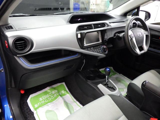 アクア Ｓ　初売車　２０２６年１月２日午前９時販売開始　店頭販売及び秋田県内在住のお客様のみの販売です　純正ＳＤナビＴＶ　Ｂｌｕｅｔｏｏｔｈ接続　バックカメラ　ＥＴＣ　ライトレベライザー　スマートキー２個（12枚目）