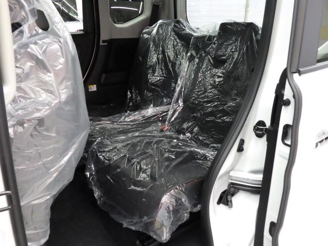 スペーシアカスタム ハイブリッドXS 4WD スズキセーフティサポート 両側パワスラ ステアリングヒーター 純正15インチAW シートバックテーブル Rオットマンシート スリムサーキュレーター HUD LEDヘッドライト 届出済未使用車(18枚目)