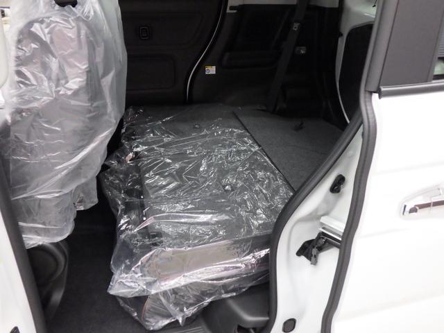 スペーシアカスタム ハイブリッドXS 4WD スズキセーフティサポート 両側パワスラ ステアリングヒーター 純正15インチAW シートバックテーブル Rオットマンシート スリムサーキュレーター HUD LEDヘッドライト 届出済未使用車(22枚目)