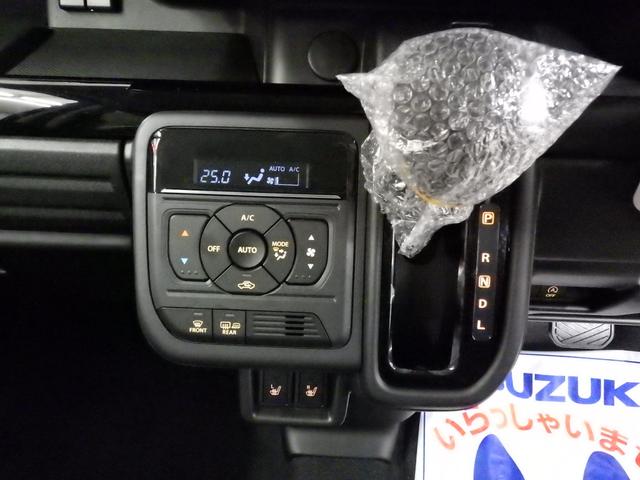 スペーシアカスタム ハイブリッドXS 4WD スズキセーフティサポート 両側パワスラ ステアリングヒーター 純正15インチAW シートバックテーブル Rオットマンシート スリムサーキュレーター HUD LEDヘッドライト 届出済未使用車(36枚目)