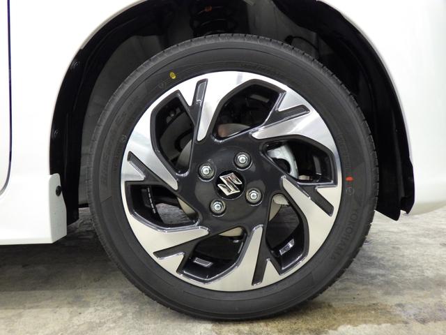 スペーシアカスタム ハイブリッドXS 4WD スズキセーフティサポート 両側パワスラ ステアリングヒーター 純正15インチAW シートバックテーブル Rオットマンシート スリムサーキュレーター HUD LEDヘッドライト 届出済未使用車(61枚目)