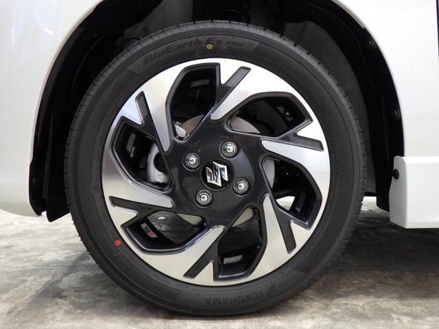 スペーシアカスタム ハイブリッドXS 4WD スズキセーフティサポート 両側パワスラ ステアリングヒーター 純正15インチAW シートバックテーブル Rオットマンシート スリムサーキュレーター HUD LEDヘッドライト 届出済未使用車(62枚目)