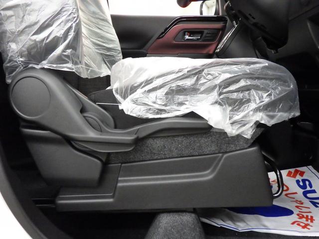 スペーシアカスタム ハイブリッドGS 4WD スズキセーフティサポート 左側パワスラ レーダークルーズ F左右シートヒーター ミラーヒーター LEDヘッドライト LEDフォグ 純正14インチAW 電動パーキング ESP 届出済未使用車(31枚目)