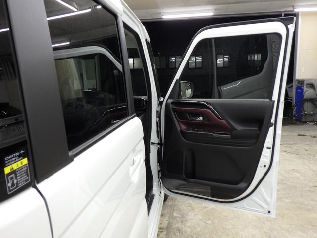 スペーシアカスタム ハイブリッドGS 4WD スズキセーフティサポート 左側パワスラ レーダークルーズ F左右シートヒーター ミラーヒーター LEDヘッドライト LEDフォグ 純正14インチAW 電動パーキング ESP 届出済未使用車(64枚目)