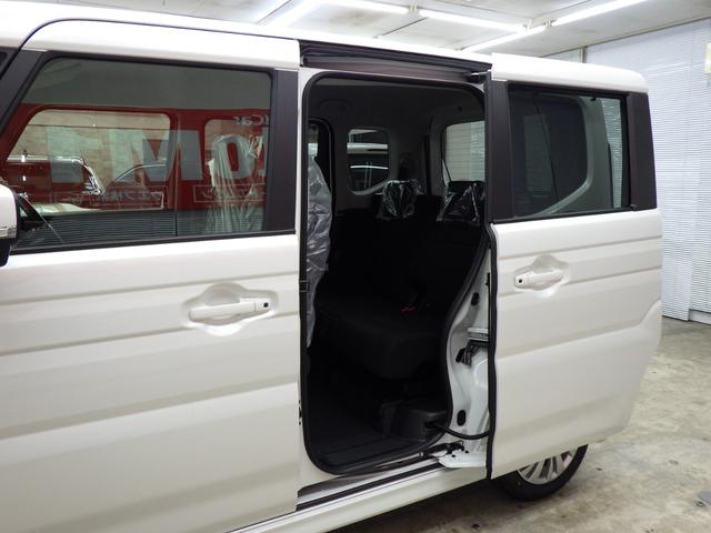 スペーシアカスタム ハイブリッドGS 4WD スズキセーフティサポート 左側パワスラ レーダークルーズ F左右シートヒーター ミラーヒーター LEDヘッドライト LEDフォグ 純正14インチAW 電動パーキング ESP 届出済未使用車(67枚目)