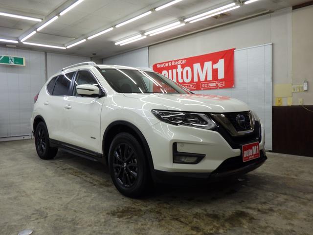 エクストレイル ２０Ｘｉ　ハイブリッド　４ＷＤ　エマージェンシーブレーキ　純正１０インチＳＤナビフルセグ　アラウンドビューモニター　ＥＴＣ　プロパイロット　純正１７インチＡＷ　スタッドレスＡＷセット付属　ＶＤＣ　寒冷地仕様　１オーナー禁煙車（6枚目）