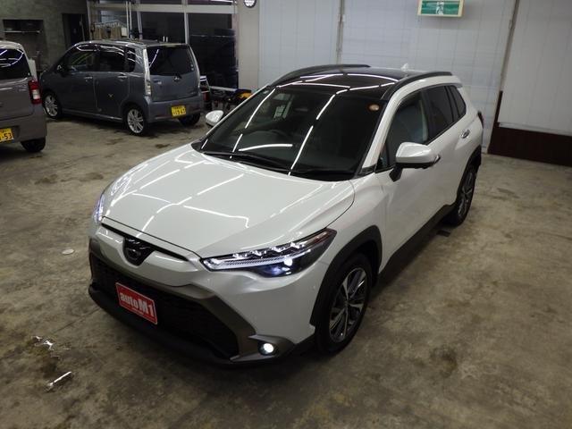 カローラクロス ハイブリッド　Ｚ　４ＷＤ　ＴＳＳ　パノラマルーフ　１０．５型ディスプレイナビフルセグ　パノラミックビューモニター　ビルトインＥＴＣ２．０　純正前後ドラレコ　Ｒパワーゲート　おくだけ充電　寒冷地仕様　ワンオーナー　禁煙車（61枚目）