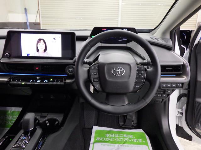 プリウス Ｚ　パノラマルーフ　モデリスタエアロエレガントアイススタイル　１２．３型ディスプレイナビフルセグ　パノラミックビューモニター　ビルトインＥＴＣ２．０　ワイヤレス充電　ＢＳＭ　Ｆマット　寒冷地仕様　禁煙車（47枚目）