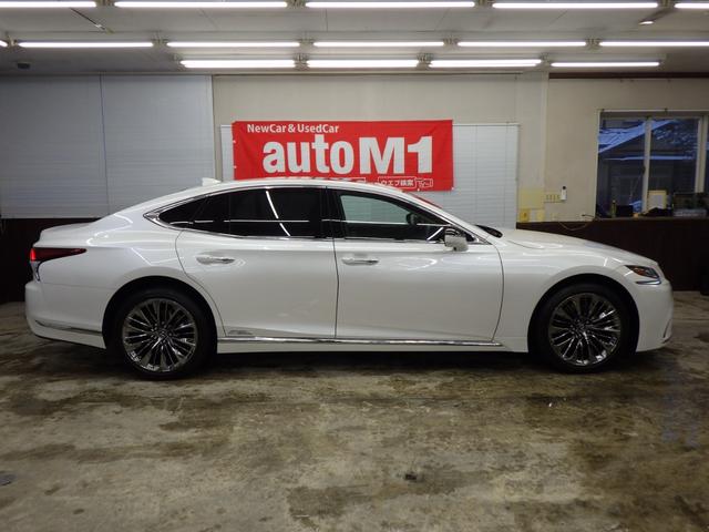 LS LS500h Iパッケージ 4WD サンルーフ 純正ナビフルセグ パノラミックビューモニター キャメル革シート オプション20インチAW スタッドレス純正19インチAWセット付属 Rパワーゲート 寒冷地仕様 ワンオーナー 禁煙車(65枚目)