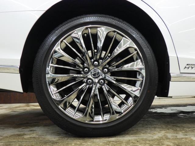 LS LS500h Iパッケージ 4WD サンルーフ 純正ナビフルセグ パノラミックビューモニター キャメル革シート オプション20インチAW スタッドレス純正19インチAWセット付属 Rパワーゲート 寒冷地仕様 ワンオーナー 禁煙車(66枚目)
