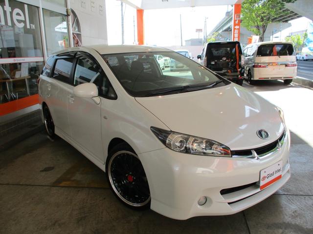 1.8S1セグHDDナビ 新品ローダウン 新品19AWタイヤ(4枚目)