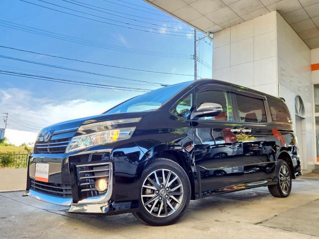 ヴォクシー ZS 煌 4WD Bluetooth対応9インチSDナビTV 後席モニター バックカメラ 両側電動ドア 衝突軽減ブレーキ レーンキープ LEDヘッドライト&オートハイビーム ステアリングリモコン 純正16AW(27枚目)