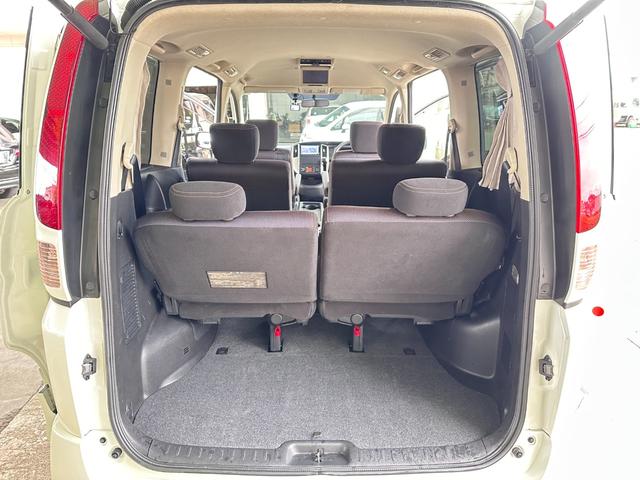 セレナ ハイウェイスター 4WD 後期型 純正HDDナビTV 後席モニター バックカメラ 両側電動ドア エンジンスターター HIDヘッドライト フォグランプ オートライト スマートキー ETC 社外17インチAW(21枚目)