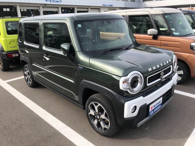 ハスラー HYBRID Xターボ 4WD 全方位カメラ付カーナビ 前後衝突被害軽減ブレーキ 純正エンジンスターター(2枚目)