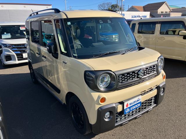 スペーシアギア ＨＹＢＲＩＤ　ＸＺターボ　２型　全方位カメラ　８インチナビ　前後衝突被害軽減ブレーキ　マイルドハイブリッド＆ターボ（2枚目）