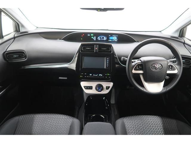 プリウス Ｓセーフティプラス　衝突被害軽減システム　ナビ＆ＴＶ　バックカメラ　ＥＴＣ　アルミホイール　ハイブリッド　オートクルーズコントロール　ＬＥＤヘッドランプ　ワンオーナー（6枚目）