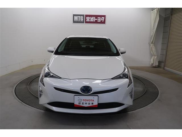 プリウス Ｓセーフティプラス　衝突被害軽減システム　ナビ＆ＴＶ　バックカメラ　ＥＴＣ　アルミホイール　ハイブリッド　オートクルーズコントロール　ＬＥＤヘッドランプ　ワンオーナー（12枚目）