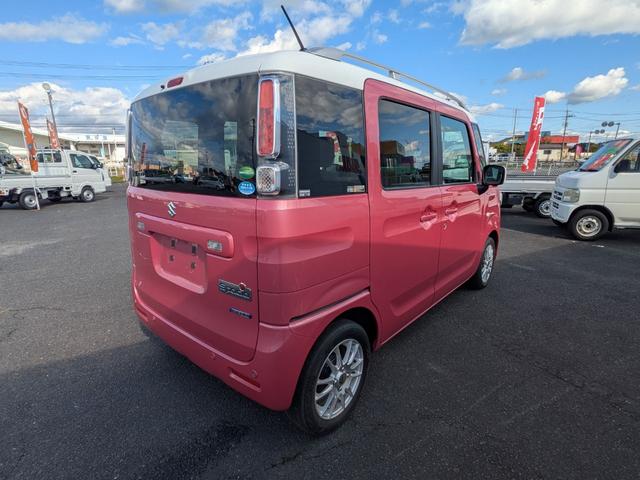 スペーシア ハイブリッドＸ　４ＷＤ　セーフティサポートシステム　全方位カメラ　アルミホイール　スマートキー　プッシュスタート　ＥＴＣ　シートヒーター　ミラーヒーター　ヘッドアップディスプレイ　両側パワースライドドア（6枚目）