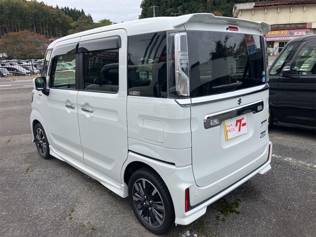 スペーシアカスタム ハイブリッドXS 4WD ドライブレコーダー ETC フロントカメラ サイドカメラ 両側電動スライドドア TV クリアランスソナー レーンアシスト 衝突被害軽減システム LEDヘッドランプ スマートキー(17枚目)