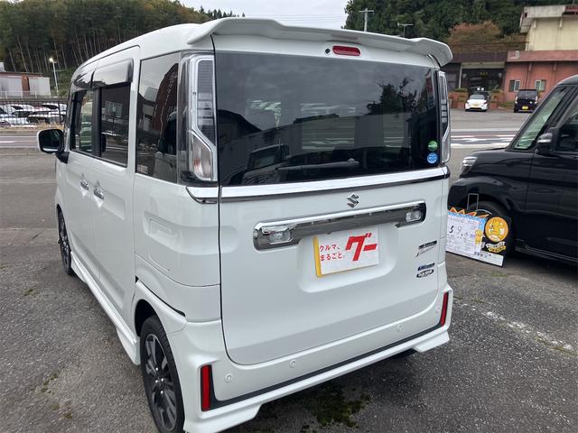 スペーシアカスタム ハイブリッドXS 4WD ドライブレコーダー ETC フロントカメラ サイドカメラ 両側電動スライドドア TV クリアランスソナー レーンアシスト 衝突被害軽減システム LEDヘッドランプ スマートキー(19枚目)