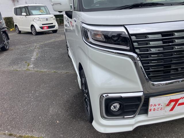 スペーシアカスタム ハイブリッドXS 4WD ドライブレコーダー ETC フロントカメラ サイドカメラ 両側電動スライドドア TV クリアランスソナー レーンアシスト 衝突被害軽減システム LEDヘッドランプ スマートキー(32枚目)