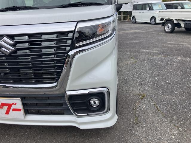 スペーシアカスタム ハイブリッドXS 4WD ドライブレコーダー ETC フロントカメラ サイドカメラ 両側電動スライドドア TV クリアランスソナー レーンアシスト 衝突被害軽減システム LEDヘッドランプ スマートキー(36枚目)