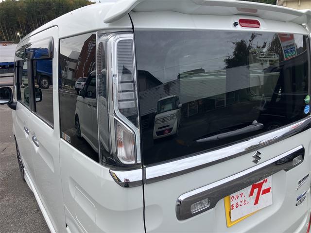 スペーシアカスタム ハイブリッドXS 4WD ドライブレコーダー ETC フロントカメラ サイドカメラ 両側電動スライドドア TV クリアランスソナー レーンアシスト 衝突被害軽減システム LEDヘッドランプ スマートキー(43枚目)