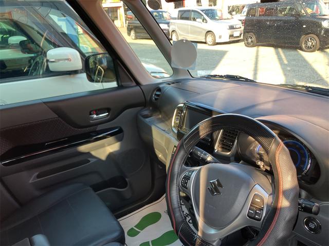 スペーシアカスタム XSターボ 4WD ドライブレコーダー ETC 両側電動スライドドア オートクルーズコントロール オートライト HID スマートキー アイドリングストップ 電動格納ミラー シートヒーター ベンチシート CVT(28枚目)