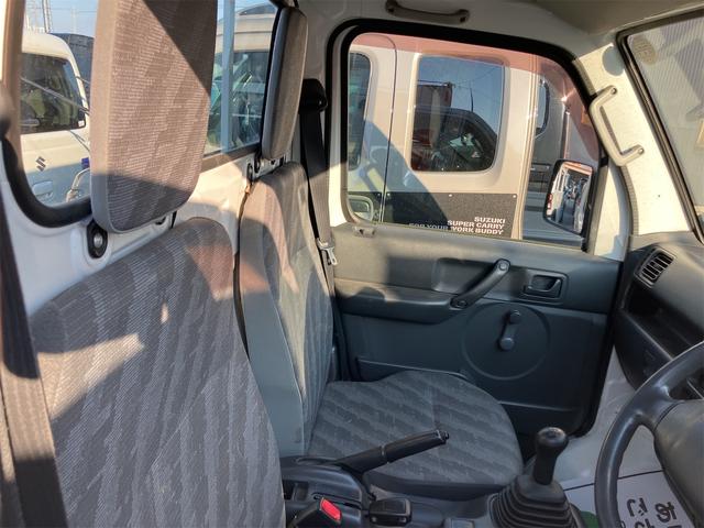 キャリイトラック KCエアコン・パワステ 4WD 5速マニュアル 5MT エアコン パワステ 三方開 積載量350kg 軽トラック(11枚目)