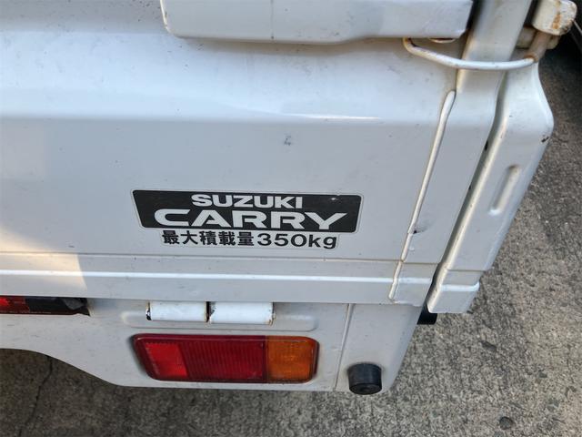 キャリイトラック KCエアコン・パワステ 4WD 5速マニュアル 5MT エアコン パワステ 三方開 積載量350kg 軽トラック(21枚目)
