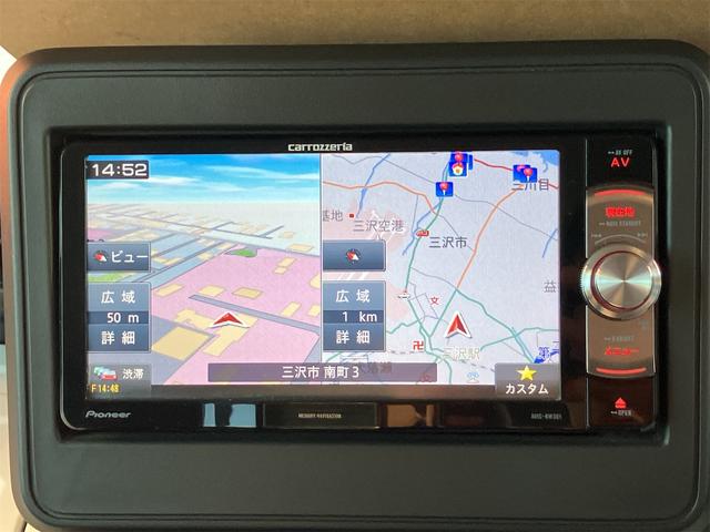 スペーシア ハイブリッドＧ　４ＷＤ　ドライブレコーダー　バックカメラ　両側スライドドア　ナビ　ＴＶ　クリアランスソナー　レーンアシスト　衝突被害軽減システム　オートライト　スマートキー　アイドリングストップ　電動格納ミラー（5枚目）