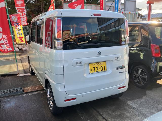 スペーシア ハイブリッドＧ　４ＷＤ　ドライブレコーダー　バックカメラ　両側スライドドア　ナビ　ＴＶ　クリアランスソナー　レーンアシスト　衝突被害軽減システム　オートライト　スマートキー　アイドリングストップ　電動格納ミラー（18枚目）