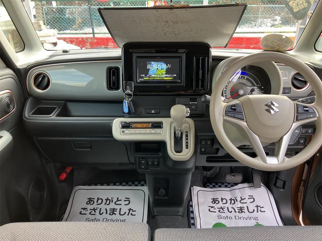 ワゴンＲスマイル ハイブリッドＸ　４ＷＤ　ＥＴＣ　バックカメラ　両側電動スライドドア　ナビ　ＴＶ　クリアランスソナー　オートクルーズコントロール　レーンアシスト　衝突被害軽減システム　オートライト　ＬＥＤヘッドランプ　スマートキー（2枚目）