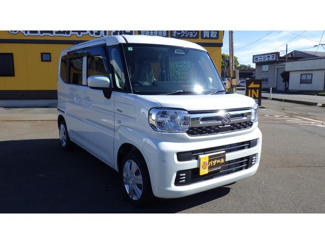 スペーシア ハイブリッドX 4WD 両側電動スライドドア クリアランスソナー 衝突被害軽減システム オートライト LEDヘッドランプ スマートキー アイドリングストップ 電動格納ミラー シートヒーター ベンチシート CVT(12枚目)