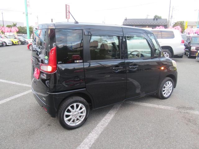 スペーシア X クラリオンメモリーナビ ワンセグテレビ DVD再生可 左側パワースライドドア レーダーブレーキサポート(6枚目)