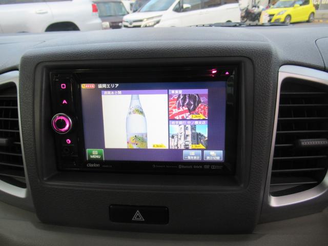 スペーシア X クラリオンメモリーナビ ワンセグテレビ DVD再生可 左側パワースライドドア レーダーブレーキサポート(15枚目)