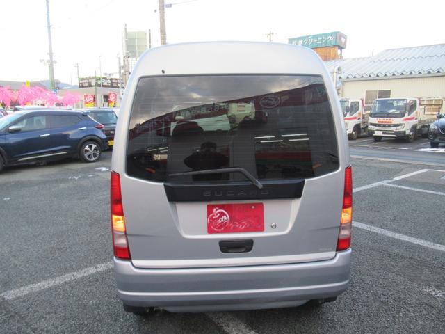 サンバーバン VB 5速マニュアル タイミングベルト交換済(99597km時) 規格外スバルハンドル LEDライト フロントガラスフィルム張り 前回車検透度測定クリア済(7枚目)