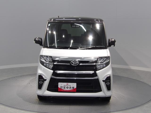 タント カスタムＲＳスタイルセレクション　４ＷＤターボ　追従式ＡＣＣ　ＬＫＣ　左右両側パワースライドドア　ＡＤＢ　１５インチ専用アルミ　ダークメッキ加飾　ＬＥＤフォグ　運転席助手席シートヒーター　本革巻ステアリング　電子パーキング（2枚目）