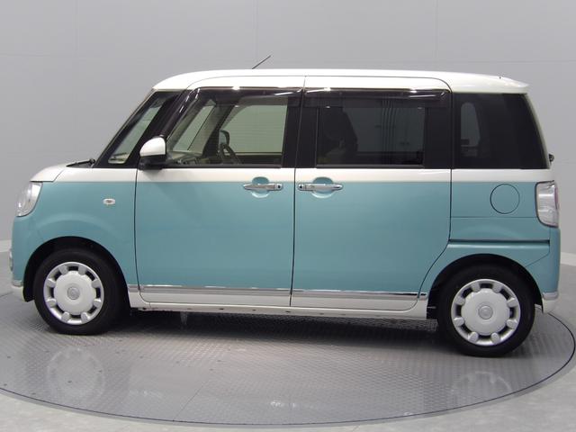 ムーヴキャンバス Ｇメイクアップリミテッド　ＳＡＩＩＩ　４ＷＤ　シートヒーター　エンジンスターター　両側パワースライドドア　ナビ　パノラマカメラ　ＥＴＣ（5枚目）