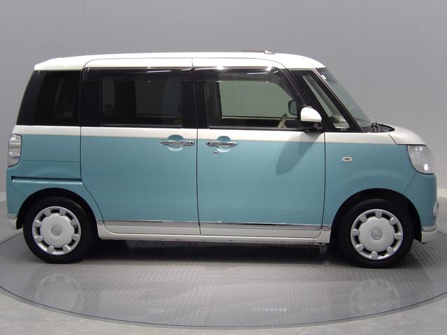 ムーヴキャンバス Ｘメイクアップリミテッド　ＳＡＩＩＩ　４ＷＤ　ナビ　全周囲モニター　純正エンジンスターター　両側パワースライドドア　ナビ連動ドライブレコーダー（4枚目）