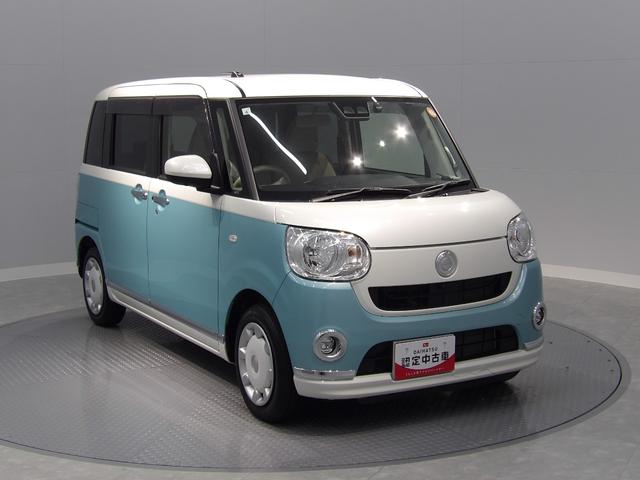 ムーヴキャンバス Ｘメイクアップリミテッド　ＳＡＩＩＩ　４ＷＤ　ナビ　全周囲モニター　純正エンジンスターター　両側パワースライドドア　ナビ連動ドライブレコーダー（6枚目）