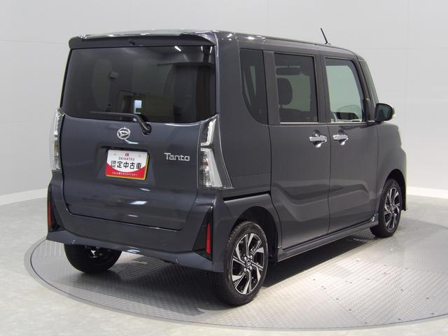 タント カスタムX 4WD ミラクルオープンドア 両側パワースライドドア 両席シートヒーター 電子パーキング オートホールド スマアシ LEDヘッドライト 14インチAW プッシュスタート キーフリー フルオートエアコン(8枚目)