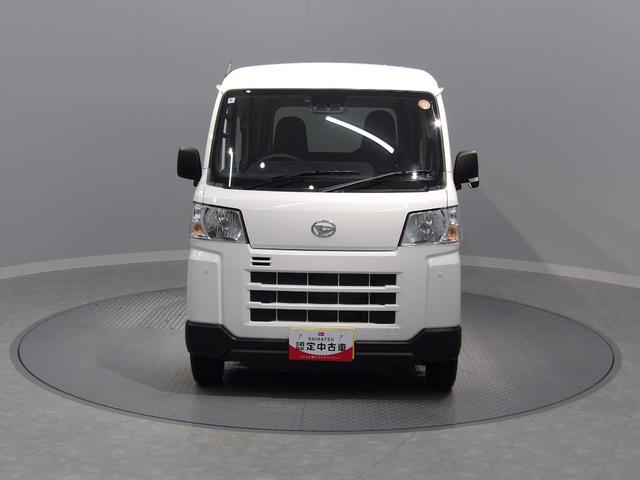 ハイゼットカーゴ ＤＸ　電子制御４ＷＤ　ＣＶＴ　スマートアシスト　リアヒーター　荷室フラット　キーレス　前席パワーウィンドウ　エコアイドル　ＡＢＳ　ＶＳＣ＆ＴＲＣ　１２インチスチールホイール（2枚目）