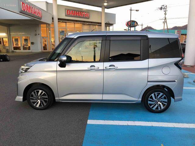 ルーミー カスタムG 4WD 走行距離13240km・ナビ 4WD スマートアシスト ナビ オートエアコン バックモニター ステアリングスイッチ アルミホイール プッシュボタンスタート(5枚目)