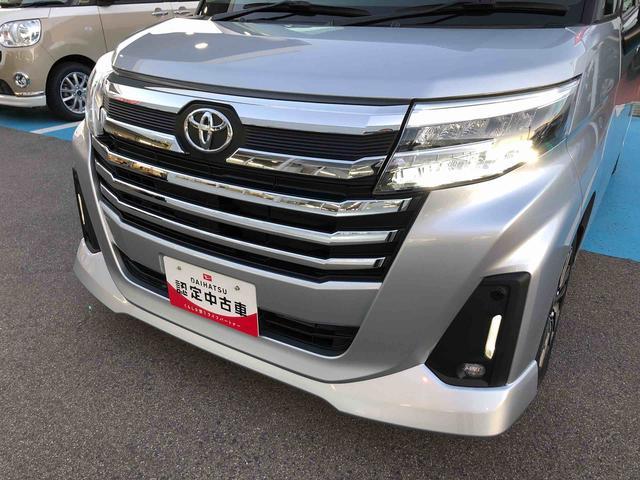 ルーミー カスタムG 4WD 走行距離13240km・ナビ 4WD スマートアシスト ナビ オートエアコン バックモニター ステアリングスイッチ アルミホイール プッシュボタンスタート(7枚目)