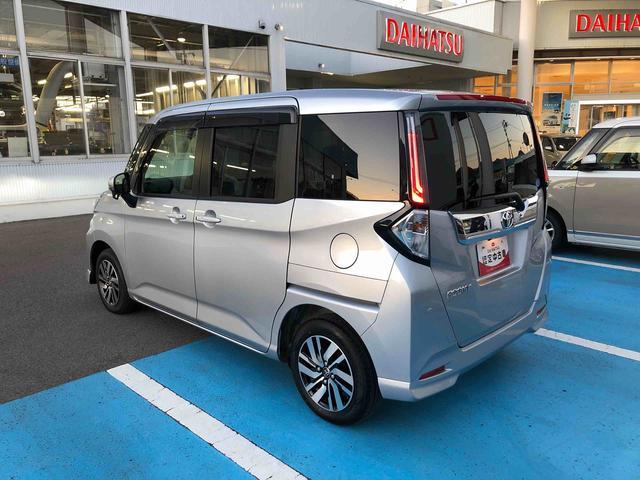 ルーミー カスタムG 4WD 走行距離13240km・ナビ 4WD スマートアシスト ナビ オートエアコン バックモニター ステアリングスイッチ アルミホイール プッシュボタンスタート(9枚目)